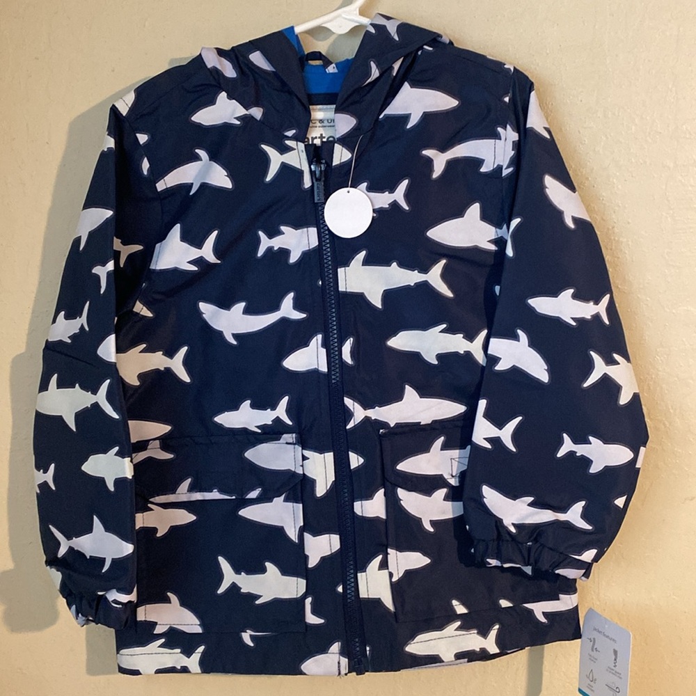Water Resistant Shark Raincoat